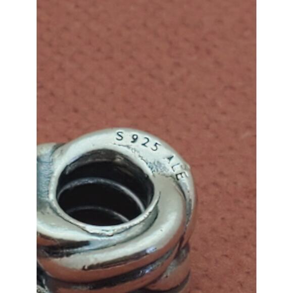 PANDORA Love Knot Charm in 925 Sterling Silver 790484 - Picture 6 of 7